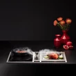 Falmec MODULA M2 páraelszívóval integrált indukciós kerámia és teppanyaki dominó főzőlap