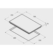 NODOR IBS 37 B1/A SLIM beépíthető indukciós kerámia főzőlap