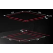 NODOR NorCook GH-6030 BK beépíthető üveg-gáz főzőlap
