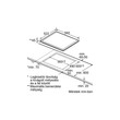 Siemens ET651BN17R beépíthető üveg kerámia főzőlap