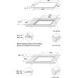 Whirlpool GOFL 629/WH beépíthető üveg-gáz főzőlap