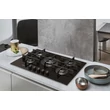 Whirlpool GOW 7523/NB beépíthető üveg-gáz főzőlap