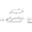 Whirlpool SMC 654 F/BF beépíthető indukciós kerámia főzőlap