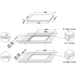 Whirlpool WF S7560 NE beépíthető indukciós kerámia főzőlap