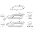Whirlpool WL S7960 NE beépíthető indukciós kerámia főzőlap