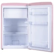 Amica KS 15616 P 1 szabadonálló egyajtós retro hűtőszekrény - pink