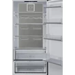 Kép 3/5 - De Dietrich szabadonálló hűtő és fagyasztó, 59,5x201 cm, 2 ajtós, 366 l, D energiaosztály, jobb oldali pánt, sötét inox