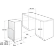 Gorenje FIU6092AW pult alá építhető fagyasztó