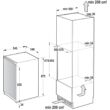 Gorenje RI4092E1 beépíthető egyajtós hűtőszekrény