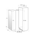 Gorenje RI4181AW beépíthető  hűtő