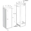 Gorenje RI4182E1 beépíthető egyajtós hűtőszekrény