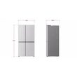 LG GSJV70PZTE szabadonálló side-by-side hűtő