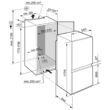 Liebherr ICS 3334 beépíthető alulfagyasztós hűtőszekrény