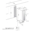 Pando PVZB-15-9XL beépíthető borhűtő - inox - balos