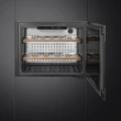 SMEG CVI321X3 beépíthető borhűtő - jobbos