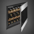 SMEG CVI321X3 beépíthető borhűtő - jobbos