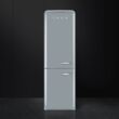 SMEG FAB32LSV5 szabadonálló alulfagyasztós kombinált retro hűtőszekrény - ezüst - balos