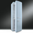 SMEG FAB32RPB5 szabadonálló alulfagyasztós kombinált retro hűtőszekrény - világoskék - jobbos