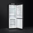 SMEG FAB32RBL5 szabadonálló alulfagyasztós kombinált retro hűtőszekrény - fekete - jobbos