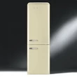 SMEG FAB32RCR5 szabadonálló alulfagyasztós kombinált retro hűtőszekrény - bézs - jobbos