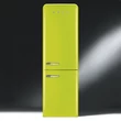 SMEG FAB32RLI5 szabadonálló alulfagyasztós kombinált retro hűtőszekrény - lime zöld - jobbos