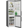 Whirlpool W7 921O OX H szabadonálló alulfagyasztós hűtőszekrény