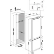 Whirlpool WH SP70 T232 P beépíthető alulfagyasztós hűtőszekrény