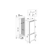 Whirlpool SP40 812 EU 2 beépíthető alulfagyasztós hűtőszekrény