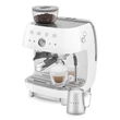 SMEG EGF03WHEU őrlővel kombinált kávéfőző - fehér