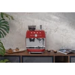 SMEG EGF03RDEU őrlővel kombinált kávéfőző - piros