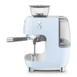 SMEG EGF03PBEU őrlővel kombinált kávéfőző - világoskék