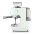 SMEG EGF03PGEU őrlővel kombinált kávéfőző - világoszöld