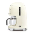 SMEG DCF02CREU filteres retro kávéfőző - bézs