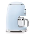 SMEG DCF02PBEU filteres retro kávéfőző - világoskék