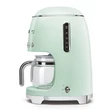 SMEG DCF02PGEU filteres retro kávéfőző - világoszöld