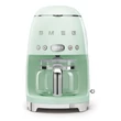 SMEG DCF02PGEU filteres retro kávéfőző - világoszöld