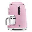 SMEG DCF02PKEU filteres retro kávéfőző - rózsaszín