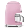 SMEG DCF02PKEU filteres retro kávéfőző - rózsaszín