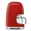 SMEG DCF02RDEU filteres retro kávéfőző - piros