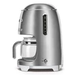 SMEG DCF02SSEU filteres retro kávéfőző - ezüst