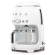 SMEG DCF02WHEU filteres retro kávéfőző - fehér