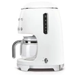 SMEG DCF02WHEU filteres retro kávéfőző - fehér