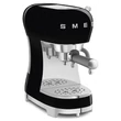 SMEG ECF02BLEU espresso retro kávéfőző - fekete