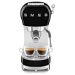 SMEG ECF02BLEU espresso retro kávéfőző - fekete