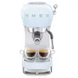 SMEG ECF02PBEU espresso retro kávéfőző - világoskék