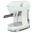 SMEG ECF02PGEU espresso retro kávéfőző - világoszöld