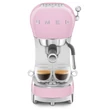 SMEG ECF02PKEU espresso retro kávéfőző - rózsaszín