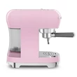 SMEG ECF02PKEU espresso retro kávéfőző - rózsaszín