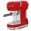 SMEG ECF02RDEU espresso retro kávéfőző - piros