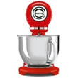 Smeg SMF03RDEU retro konyhai robotgép - piros